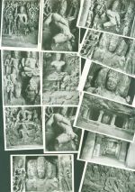 Bombay Mumbai Lot mit 26 AK Insel Elephanta Höhlen