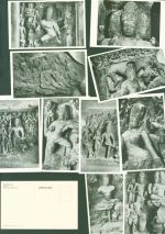 Bombay Mumbai Lot mit 26 AK Insel Elephanta Höhlen