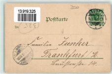 34117 W3500 Kassel , Hess 1897 Lithographie Cascaden neuer Wasserfall Au Tor Neu Jahr