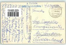 Ballon 4. Batterie Luftsperrersatzabteilung 1 Flugwesen WK II