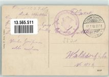 56299 W5401 Kobern-Gondorf 1918 - Niederfell Gasthaus zur Linde Feldpoststempel