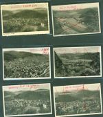 56377 W5408 Nassau , Lahn Kleinposten bis 20 Lot mit 6 AK mit Kleberesten rückseitig Originale aus einem Ansichtskartenverlag