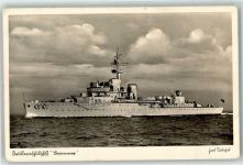 Artillerieschulschiff Brummer Marine WK II