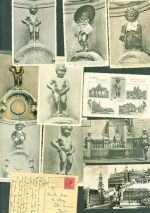 Lot mit 25 AK Manneken-Pis Motiv Belgien Posten 21 bis 100 AK