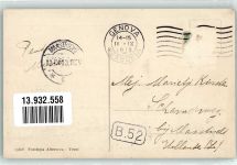 16100 Genova 1913 - Via XX Settembre Straßenbahn