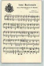 San Marino - Nationalhymne Federico Consolo Wappen