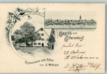 91052 W8520 Eltersdorf 1899 - Gasthaus zum Adler