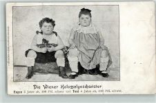 Wiener Kolossalgeschwister Typen Gebrauchsspuren