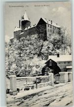 08340 O9430 Schwarzenberg /Erzgeb. - Winter Schloss