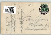 26121 W2900 Oldenburg 1914 - Hausfassade Kletterpflanzen Ort handschriftlich