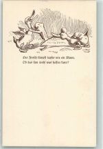 Serie I Nr. 8 aus den Fliegenden Blättern Frosch auf AK Busch Wilhelm