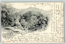 64658 W6145 Lindenfels , Odenw 1898 - Hotel Hessisches Haus