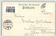 64658 W6145 Lindenfels , Odenw 1898 - Hotel Hessisches Haus