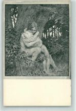 Nr. 48 Beichte Jugendstil Fidus