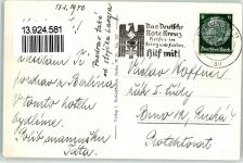 10115 W1000 Kreuzberg - WK II Stempel Hotel Excelsior Verkaufsläden im Tunnel Auto