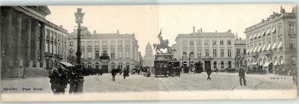 Brüssel Bruxelles Klapp AK