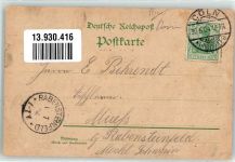 50667 W5000 Köln Stadt 1904 Lithographie Dom Südseite Westportal Südportal Blumen Gruss