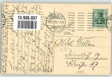 10115 W1000 Kreuzberg 1910 - Hotel Stuttgarter Hof Fahne