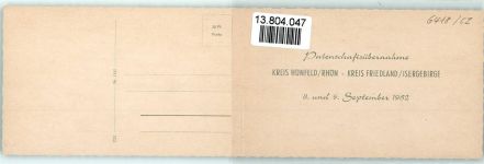 36088 W6418 Hünfeld Klapp AK