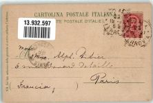 00100 Roma Rom 1897 Gebrauchsspuren S. Maria Maggiore Acquedotti Carro di Vino Lithographie