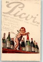 Picvi Engel Ditta Pugni u. Coppo Motiv Italien Künstlerkarte