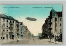 10115 O1160 Oberschöneweide 1915 BOAKC Edisonstraße Ecke Siemensstraße Zeppelin Luftschiff