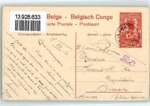 Kisantu - belgisch Congo Viehwagen Landwirtschaft