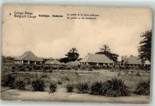 Kinshasa Léopoldville Ganzsache Katanga Kabinda