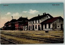 Leopoldov Leopold-Neustadt 1918 - Bahnhof