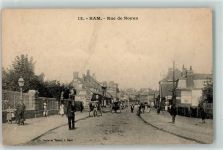 80400 Ham 1914 - Rue de Noyon