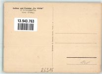 26316 W2930 Varel , Jadebusen - Kaffeestube Eisstube zur Mühle Cafe Inneres Blumen Lampe Tisch Stuhl