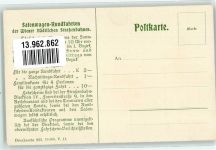 Wien 1. Bezirk, Innere Stadt Salonwagen Rundfahrten Rund um Wien Touristen mit dem Fernglas Straßenbahn 1912 Lithographie / Künstlerkarte