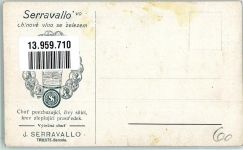 34100 Trieste / Triest / Trst Werbe AK Netzreparatur Serravallo`s Tonic