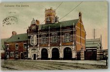 Coventry Station Wache Feuerwehr 1910