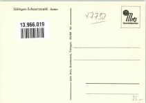 78048 W7730 Villingen -Schwenningen Künstlerkarte Zeichnung des Riettores