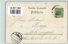 53639 W5330 Drachenfels 1899 Lithographie