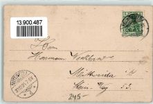 24534 W2350 Neumünster , Holst 1905 - Ringstraße Litfaßsäule
