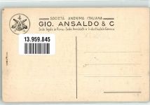 16100 Genova - Fucinazione di Alberi a Gomito Gio. Ansaldo u. C