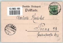 01067 O8000 Dresden 1899 - Neustädter Markt u. Hauptstraße Pferdestraßenbahn Denkmal August d. Starken Neustädter Hauptwache