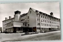 36088 W6418 Hünfeld Foto AK St Elisabeth-Krankenhaus Motorrad