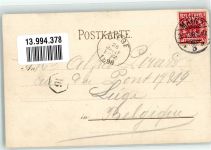 55116 W6500 Mainz a Rhein 1898 Lithographie Dom Marktbrunnen