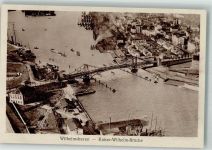 26382 W2940 Wilhelmshaven - Vogelschau Kaiser Wilhelm Brücke
