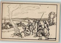 Hessische Trachten Nr. 257 Lagerfeuer Verlag Mandt Ubbelohde, O.