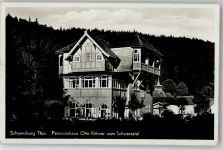 07427 O6825 Schwarzburg - Pensionshaus Otto Röhner zum Schwarzatal