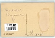 38820 O3600 Halberstadt Gebrauchsspuren Landgericht u. Repkow Denkmal Künstlersteindruck