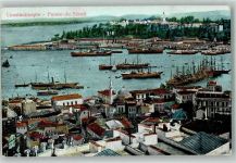 Konstantinopel Istanbul Foto AK Hafen