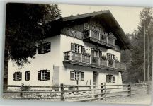 83486 W8243 Ramsau b. Berchtesgaden Privatfoto AK Wohnhaus Ort handschriftlich