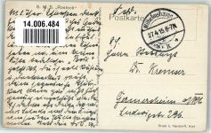 S.M.S. Rostock Verlag Lindemann-Frommel Marine WK I 1915 Künstlerkarte