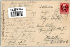 87527 W8972 Sonthofen , Oberallgäu 1919 - Blick auf Schießstätte un Grünten