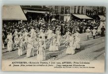 Antwerpen Anvers Foto AK Koloniale Feesten 1909